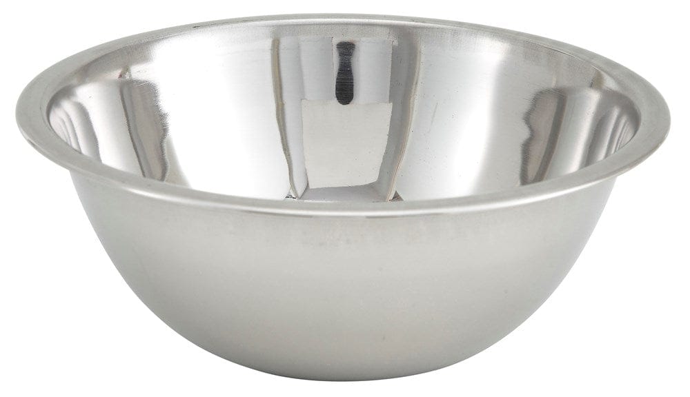 Winco Kitchen Supplies Each Winco MXBT-75Q Stainless Steel All Purpose Mixing Bowl 3/4 Quart | Denson CFE