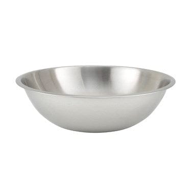 Winco Kitchen Supplies Each Winco MXHV-1600 Heavy-Duty 16 Quart Shallow Mixing Bowl Stainless Steel | Denson CFE