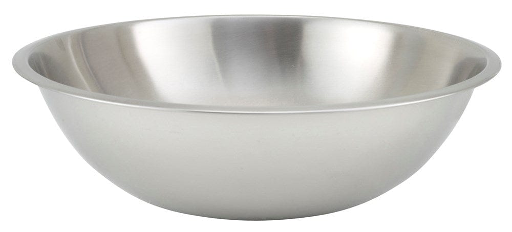 Winco Kitchen Supplies Each Winco MXHV-2000 Heavy Duty Stainless Steel Mixing Bowl 20 Quart | Denson CFE