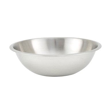 Winco Kitchen Supplies Each Winco MXHV-500 5qt Mixing Bowl, Shallow, Heavy-duty S/S,0.65mm