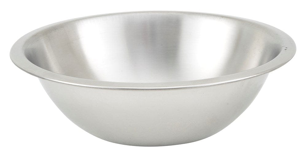 Winco Kitchen Supplies Each Winco MXHV300 Heavy Duty Stainless Steel Mixing Bowl 3 Quart | Denson CFE