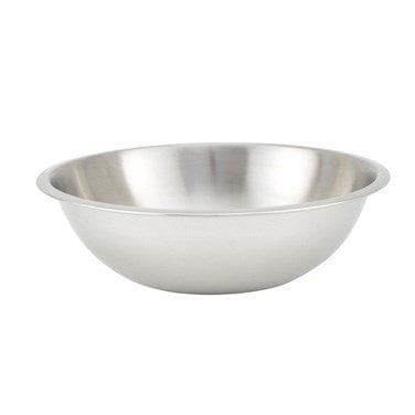 Winco Kitchen Supplies Each Winco MXHV500 Heavy Duty Stainless Steel 5 Quart Mixing Bowl 11-5/8 inch Diameter | Denson CFE