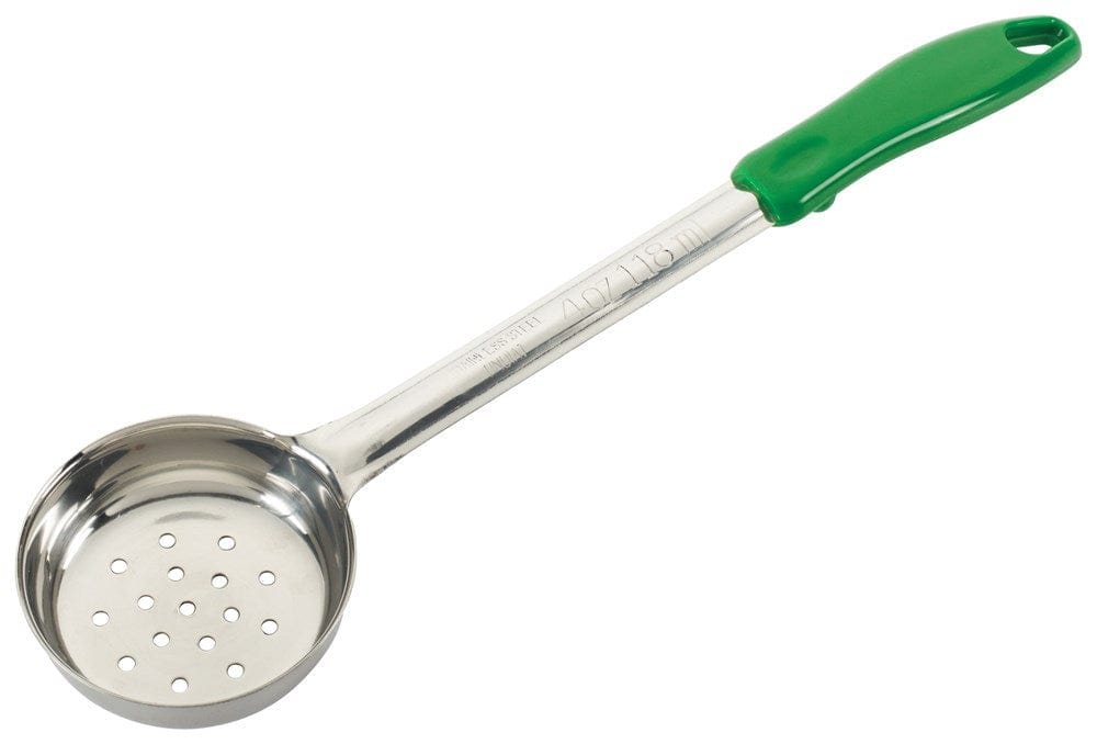 Winco Kitchen Tools Each / Green Winco FPP-4 4 oz Food Portioner, One-Piece, Perforated, Green