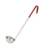 Winco Kitchen Tools Each / Red Winco LDC-2 2oz, Ladle, One-piece, Red, S/S