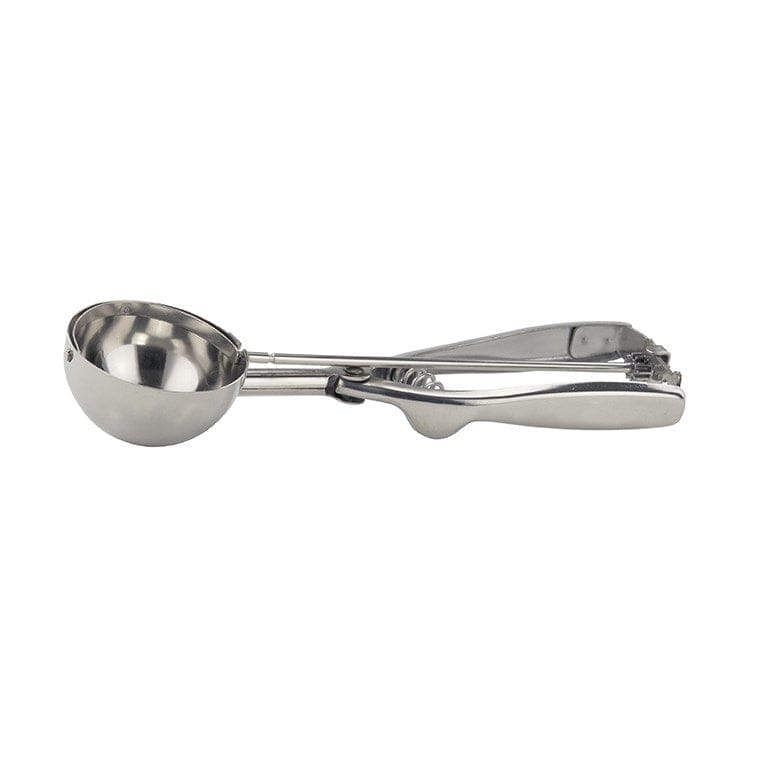 Winco Kitchen Tools Each Winco ISS-16 #16 Round Squeeze Handle Disher Portion Scoop - 2.75 oz.
