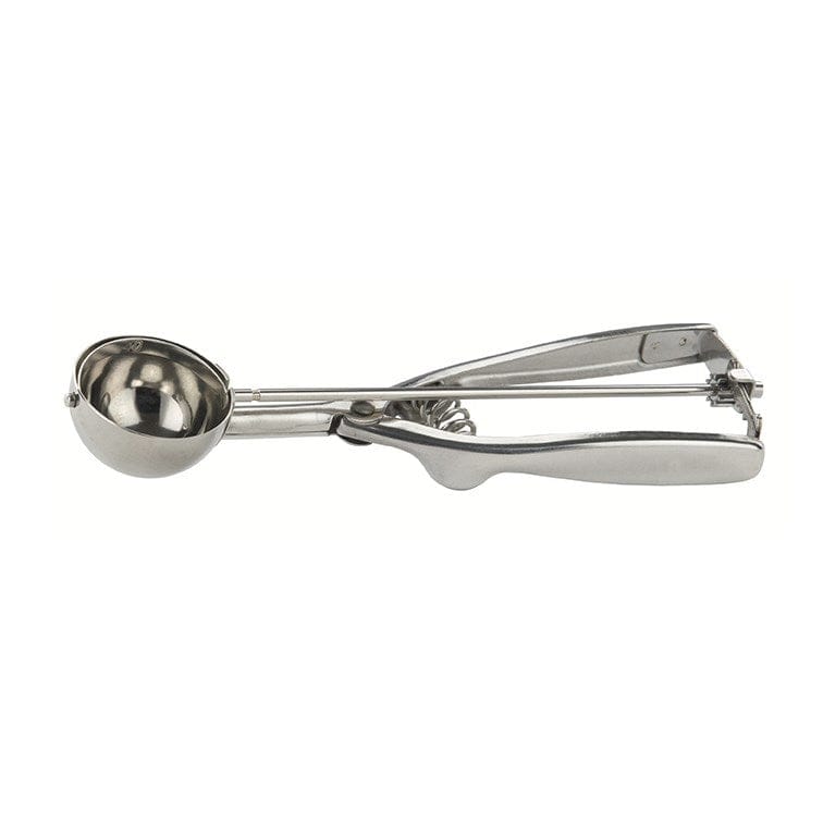 Winco Kitchen Tools Each Winco ISS-40 #40 Round Squeeze Handle Disher Portion Scoop - .875 oz.