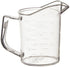 Winco Kitchen Tools Each Winco PMU-25 1 Cup Graduation Markings Clear Polycarbonate Measuring Cup