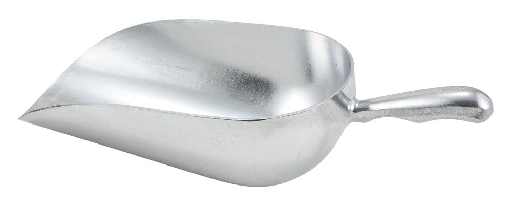 Winco Merchandise Each Winco AS-85 85 Ounce Aluminium Utility Scoop | Denson CFE