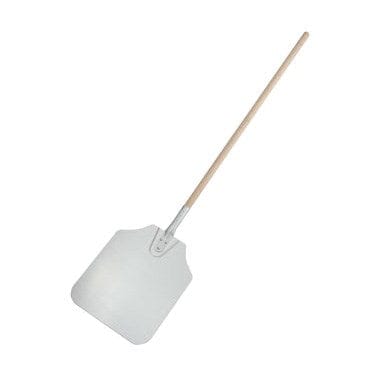 Winco Pizza Oven Tools Each Winco APP-52 52 Inch Aluminum Pizza Peel with Wooden Handle | Denson CFE