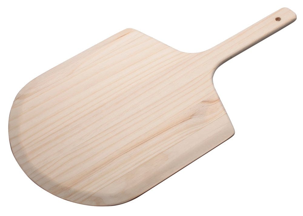Winco Pizza Oven Tools Each Winco WPP-1222 22" Wood Pizza Peel, 12"x13" Blade
