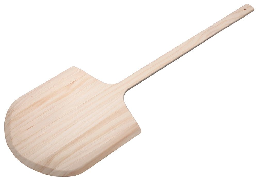 Winco Pizza Oven Tools Each Winco WPP-1442 42" Wooden Pizza Peel with 14" x 15" Blade
