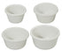 Winco Ramekins & Sauce Cup Dozen Winco RFM4W White Fluted Melamine Ramekin 4 Ounce Durable and Elegant | Denson CFE