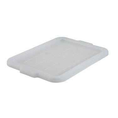 Winco Sanitation & Janitorial Each Winco PL-57W Dish Box Cover for PL-5/7 Series White 20-1/4 x 15-1/2 Polypropylene Made in USA | Denson CFE