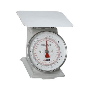 Winco Scales Each Winco SCAL-66 6 Pounds Receiving Scale with 6.5 Inch Dial | Denson CFE