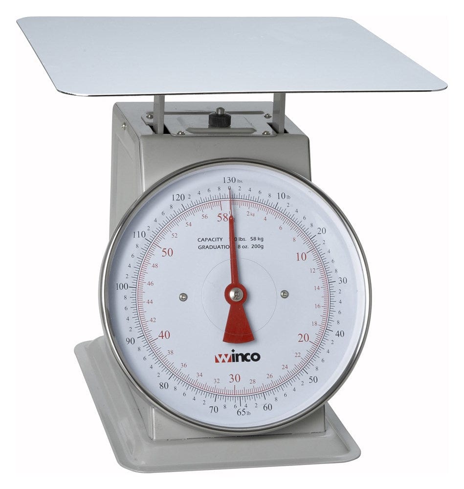 Winco Scales Each Winco SCAL-9130 130Lbs Receiving Scale, 9" Dial