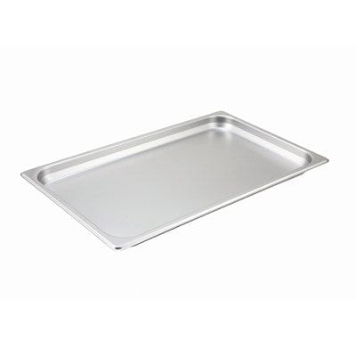 Winco Serving & Display Each Winco SPF1 Straight-sided Steam Pan, Full-size, 1-1/4", 25 Ga S/S