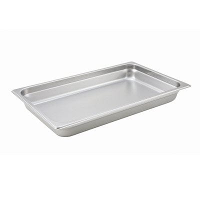 Winco Serving & Display Each Winco SPJH-102 Anti-jam Steam Pan, Full-size, 2-1/2", 22 Ga S/S