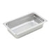 Winco Serving & Display Each Winco SPJH-402 Anti-jam Steam Pan 1/4 Size 2-1/2 Inches Deep 22 Gauge Stainless Steel | Denson CFE