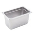 Winco Serving & Display Each Winco SPJH-406 Anti-jam Steam Table Pan 1/4 Size 6 Inch 22 Gauge Stainless Steel | Denson CFE
