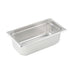 Winco Serving & Display Each Winco SPJL-304 Anti-jam Steam Table Pan 1/3 Size 4 Inch Deep 25 Gauge Stainless Steel | Denson CFE