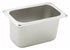 Winco Serving & Display Each Winco SPN4 Straight-sided Steam Pan 1/9 Size 4 Inch Deep 25 Gauge Stainless Steel | Denson CFE