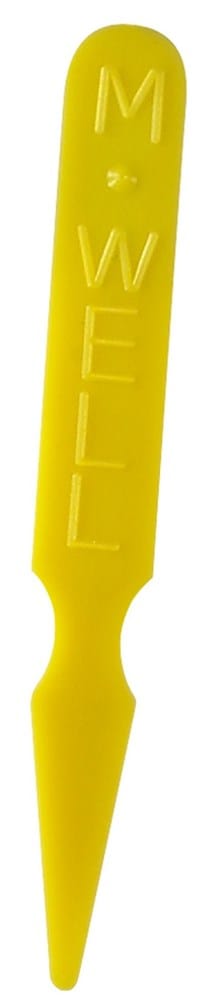 Winco Smallwares Bag / Yellow Winco PSM-MW Medium Well Steak Markers Yellow 1000 Pieces per Bag | Denson CFE