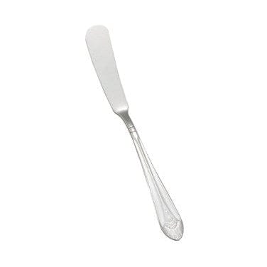 Winco Smallwares Dozen Winco 0031-12 Elegant Peacock Stainless Steel Butter Spreader 8 Inch | Denson CFE
