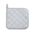 Winco Smallwares Dozen Winco PH-8S Silicone Coated Pot Holder 8 x 8 100 Percent Cotton Silver | Denson CFE