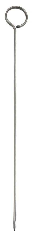 Winco Smallwares Dozen Winco SKO-10 10 Inch Stainless Steel Oval Skewers Flat Needle | Denson CFE