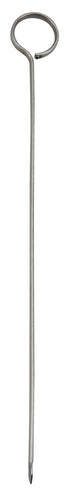 Winco Smallwares Dozen Winco SKO-10 10 Inch Stainless Steel Oval Skewers Flat Needle | Denson CFE