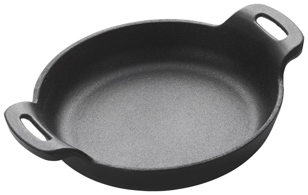 Winco Smallwares Each / Black Winco CASM-6R Mini Cast Iron Induction Server 14 Ounce Round Black Enamel | Denson CFE