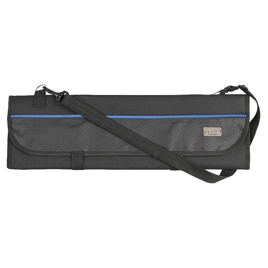 Winco Smallwares Each / Black Winco KBG8 Acero Black Polyester Knife Bag with Eight Compartments | Denson CFE