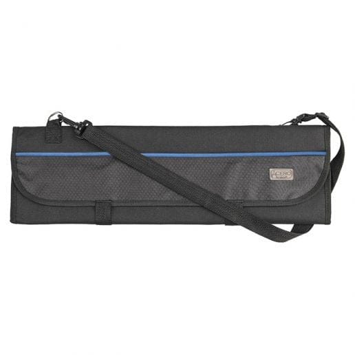 Winco Smallwares Each / Black Winco KBG8 Acero Black Polyester Knife Bag with Eight Compartments | Denson CFE