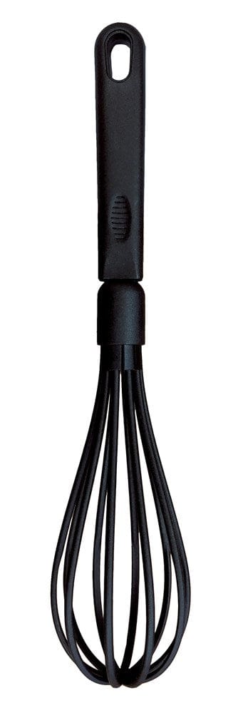 Winco Smallwares Each / Black Winco NC-WP Black Nylon Heat Resistant Whisk 12 inches | Denson CFE