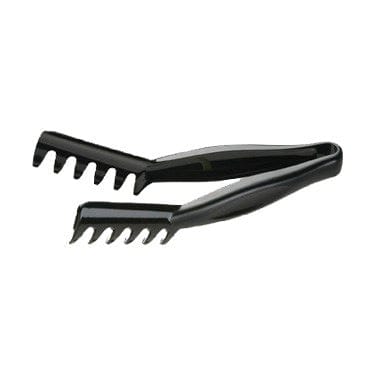 Winco Smallwares Each / Black Winco PPT-11K Spaghetti Tongs 11 Inch Heat Resistant Polycarbonate Black | Denson CFE