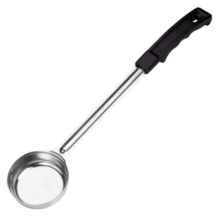 Winco Smallwares Each / Black Winco Prime One Piece Stainless Steel 1 Ounce Solid Food Portioner Black NSF | Denson CFE