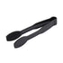 Winco Smallwares Each / Black Winco PUTF-6K Black 6" Flat Grip Surface Polycarbonate Utility / Serving Tongs | Denson CFE