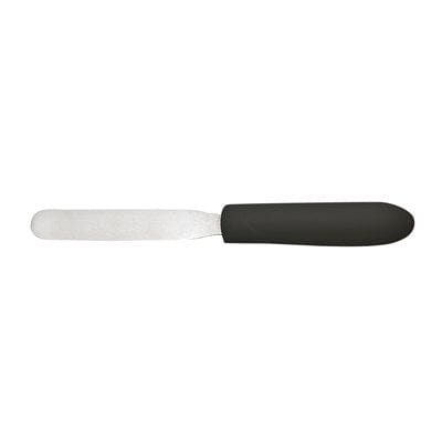 Winco Smallwares Each / Black Winco TKPS-4 Bakery Spatula 4 Inch Stainless Steel Blade Dishwasher Safe High Heat Handle | Denson CFE
