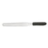 Winco Smallwares Each / Black Winco TKPS-9 Professional Bakery Spatula 10 Inch Stainless Steel Blade Dishwasher Safe High Heat Handle | Denson CFE