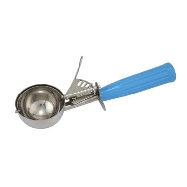 Winco Smallwares Each / Blue Winco ICD-16 Ice Cream Disher Size 16 with Plastic Handle Blue | Denson CFE