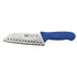 Winco Smallwares Each / Blue Winco KWP-70U Stal 7 Inch Santoku Knife Blue Polypropylene Handle | Denson CFE