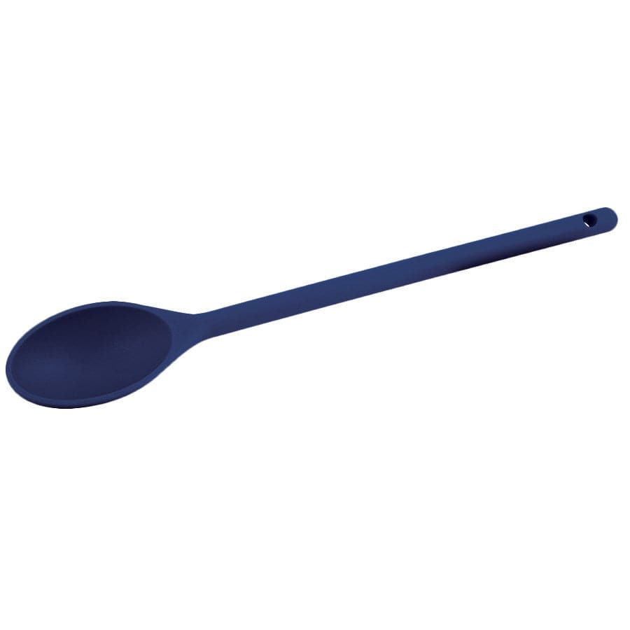 Winco Smallwares Each / Blue Winco NS-12B Nylon Spoon 12 Inch Heat Resistant Blue | Denson CFE