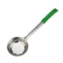Winco Smallwares Each / Green Winco Prime One-piece Stainless Steel 6oz Green Perforated Food Portioner | Denson CFE