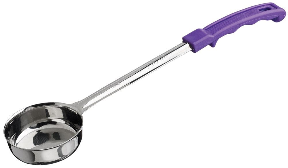 Winco Smallwares Each / Purple Winco FPS-4P Allergen Free 4 Ounce Solid Food Portioner Stainless Steel Purple | Denson CFE