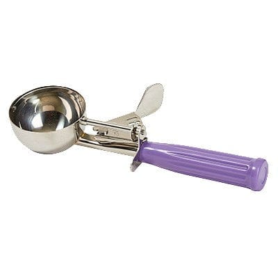 Winco Smallwares Each / Purple Winco ICD-12P Allergen Free Ice Cream Disher Size 12 Purple Handle | Denson CFE