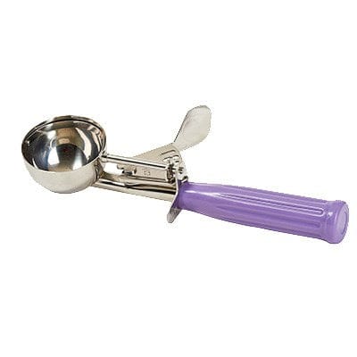 Winco Smallwares Each / Purple Winco ICD-20P Allergen Free Ice Cream Disher Size 20 Purple Handle | Denson CFE