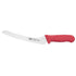 Winco Smallwares Each / Red Winco KWP-92R Stal 9 Inch Offset Bread Knife with Red Polypropylene Handle | Denson CFE
