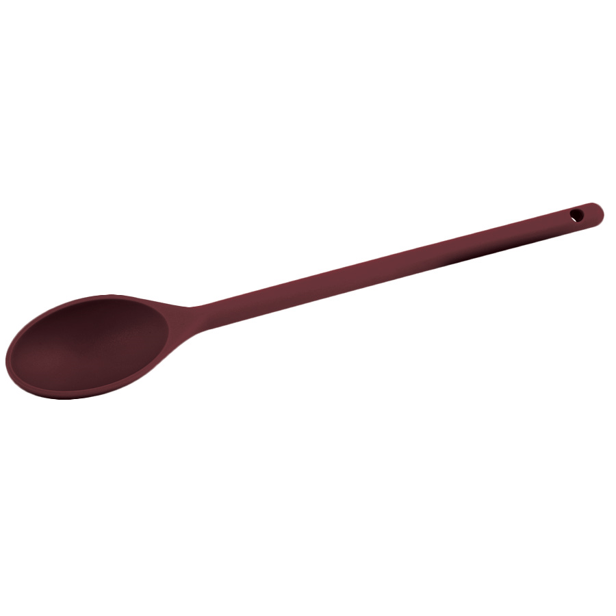 Winco Smallwares Each / Red Winco NS-12R Red Nylon 12 Inch Heat Resistant Spoon | Denson CFE