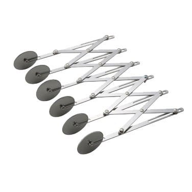 Winco Smallwares Each Winco ADD-6 Adjustable Dough Divider – Stainless Steel, 6 Section Cutter | Denson CFE