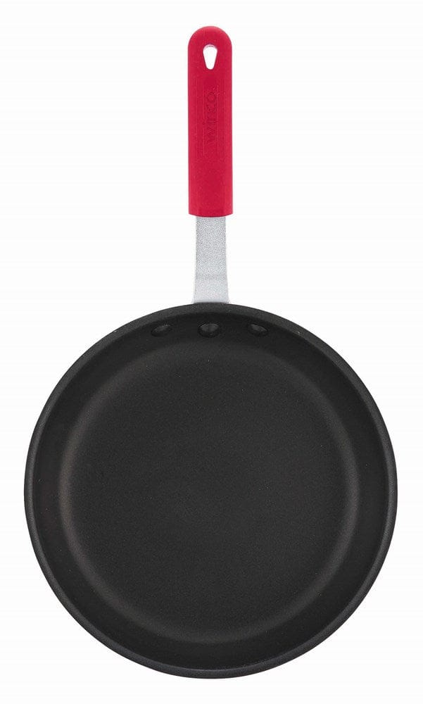 Winco Smallwares Each Winco AFP-10NS-H Majestic 10" Non-Stick Aluminum Fry Pan with Sleeve - Quantum | Denson CFE
